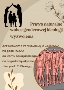 Prawo naturalne wobec gender ideologii Prawo naturalne wobec gender ideologii