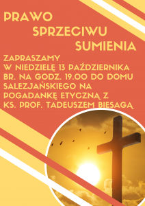 Prawo sprzeciwu sumienia 13.10.2024 Prawo sprzeciwu sumienia 13.10.2024